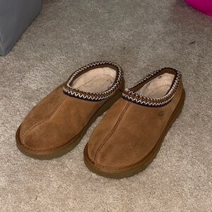 UGG Women’s Brown Suede Slip-Ons